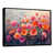 Toile avec cadre flottant noir