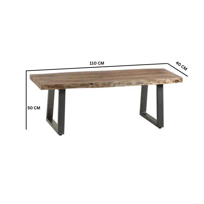 Hephzibah Sled Coffee Table