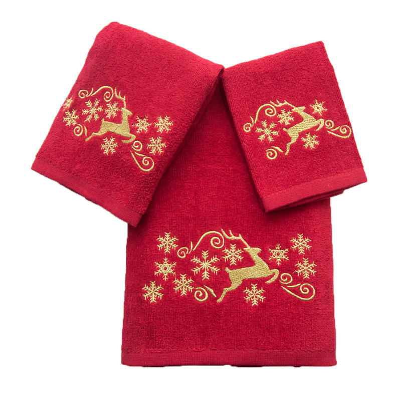 Ensemble de serviettes 100% coton Becca