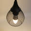 Lampe de fantaisie en métal Saryia