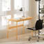 Nouveau bureau d'ordinateur, bureau d'écriture en bambou, bureau de travail simple et moderne pour bureau à domicile, bureau de bureau