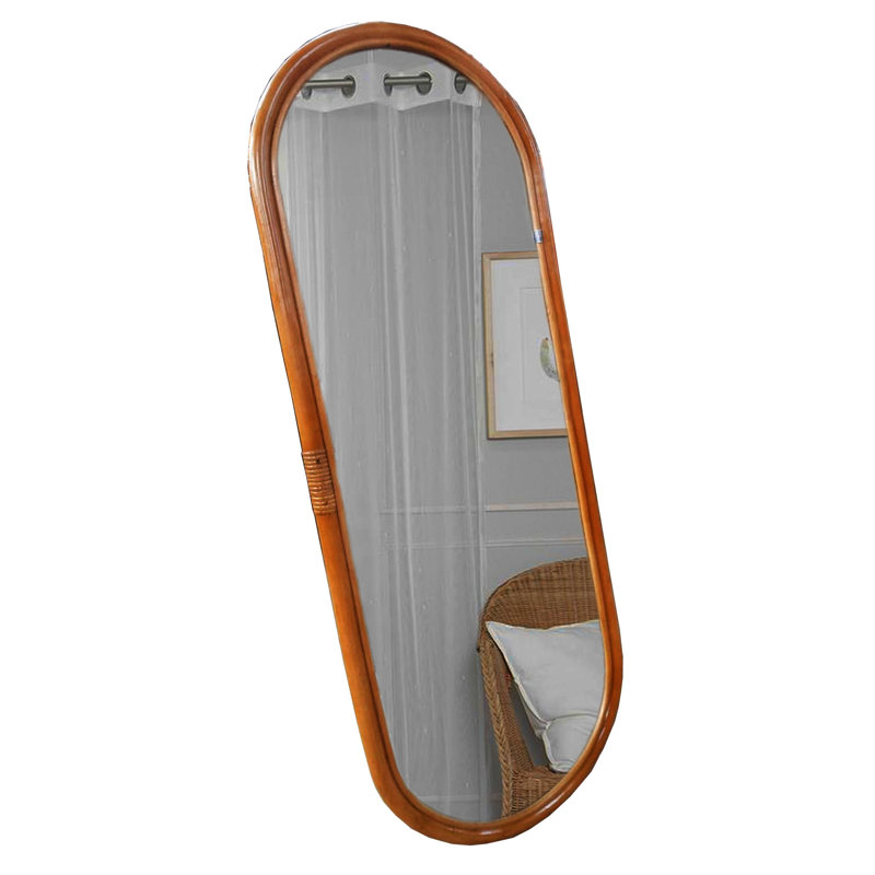 Sushmita Rattan Flat Wall Mirror