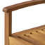 Banc en bois d'acacia 2 places-208119423