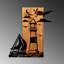 Decorative Wooden Wall Accessory