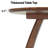  Alma 36 Inches Round Dining Table for 2-4, Rubber Wood, Mid-Century Modern Kitchen & Dining Room Tables with Cross Legs, Space-Saving, Water-Resistant & Versatile, Easy Setup, Walnut-63358881