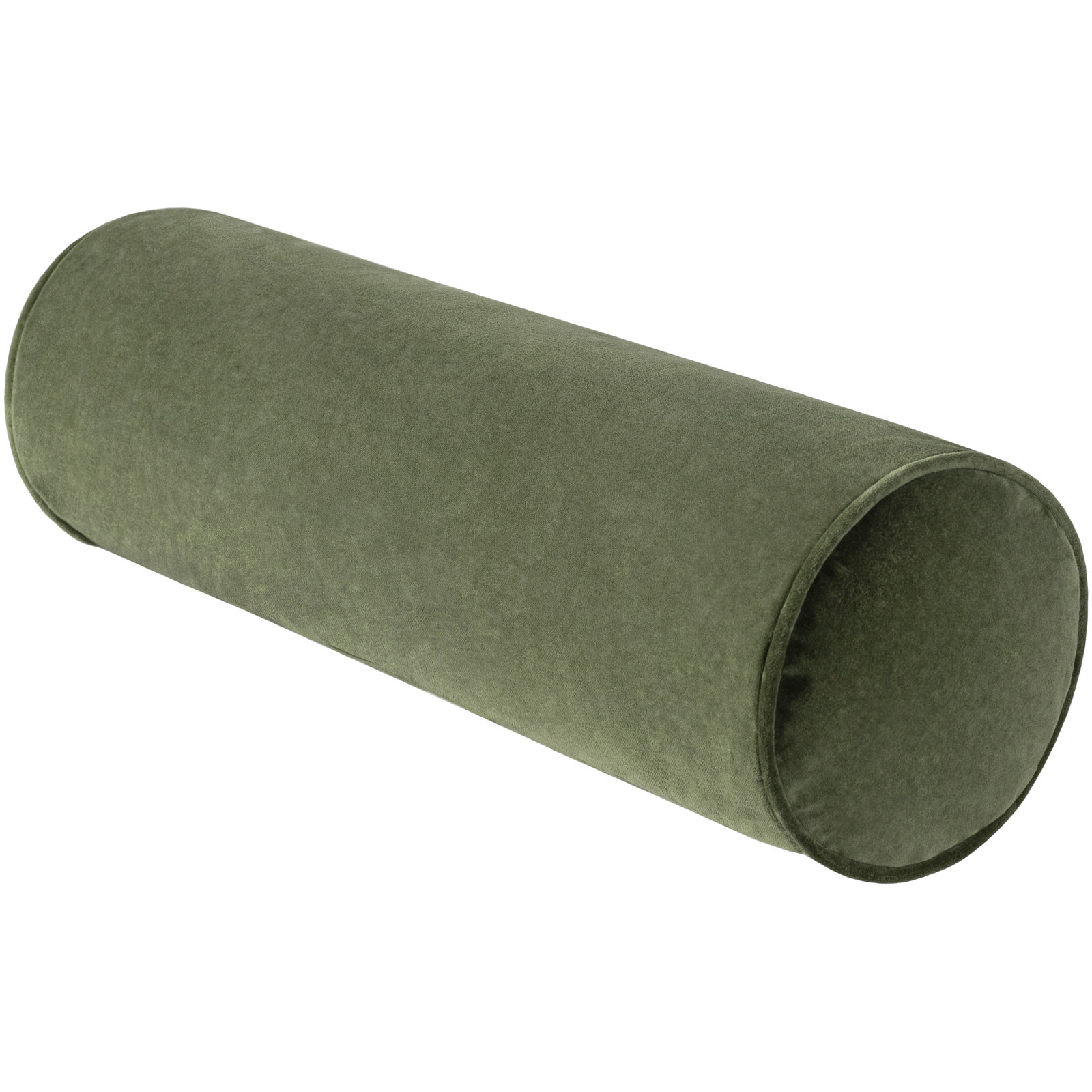 Deane Pillow Cover & Insert Bolster, Medium Green, Pillow Cover Only - No Insert