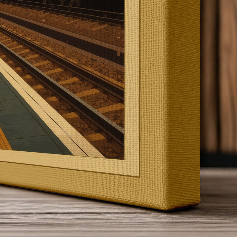 Print, 18x12 - 45.7 x 30.5 cm, Ochre Border