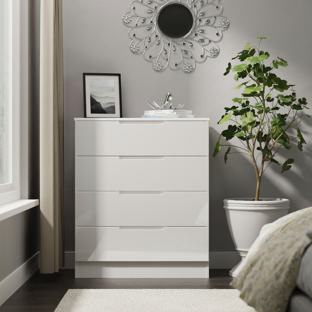 74cm W 4 - Drawer Chest of Drawers