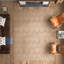 Tapis naturel / noir Ilenna-717396153