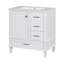 Meuble-lavabo simple 30 po avec plateau en bois manufacturé Trevarious-2058376663