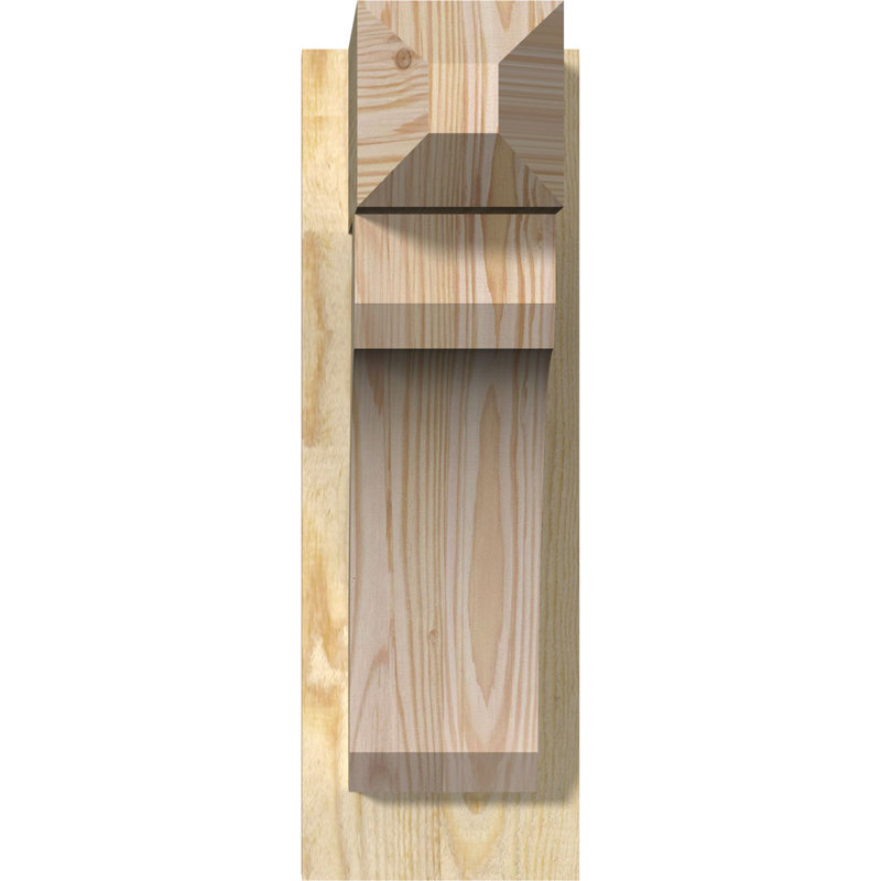 Legacy Craftsman Perspectives, P 14 po x H 18 po, Cèdre rouge de l'Ouest l 5 1/2 po (lisse)
