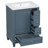 Hutton 24" Freestanding Bathroom Vanity with Ceramic Sink, Drawers & Shelves-2032694419