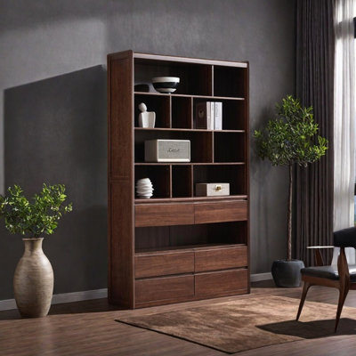 American style light luxury fashion bookcase