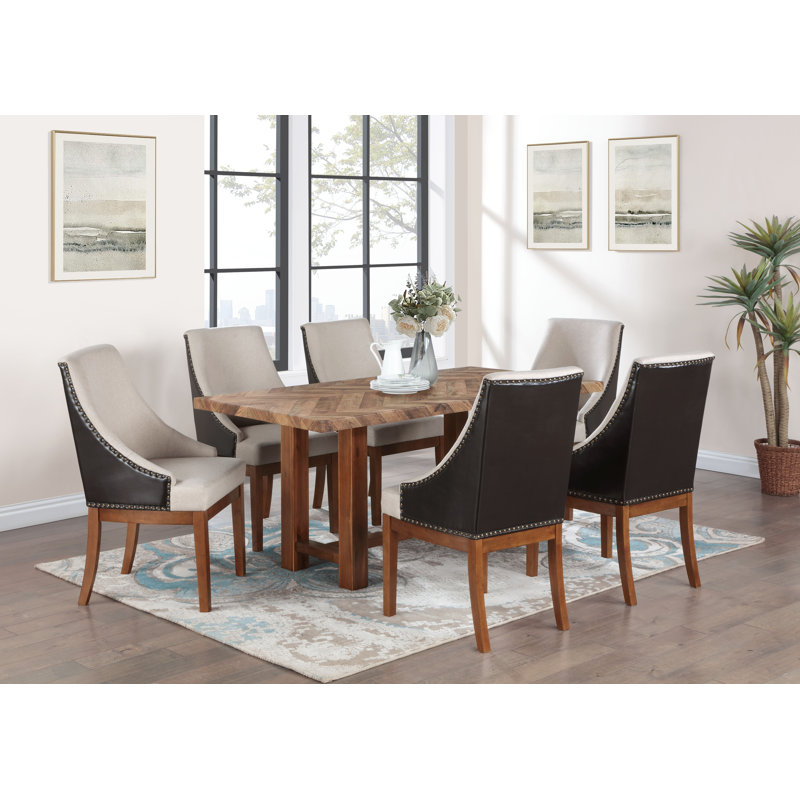 Melancon 7-piece Dining Table Set