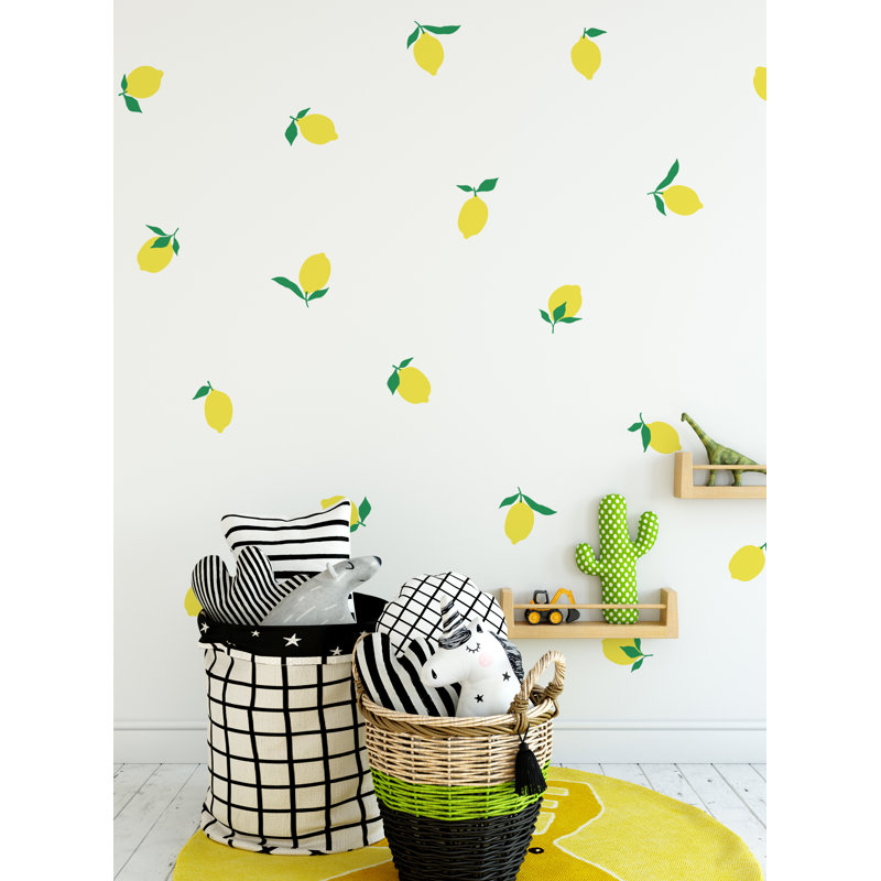 Food & Beverage Non-Wall Damaging Accent, Yellow