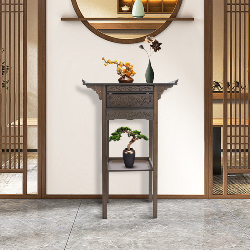 Altar Table With Drawers Cheines Style