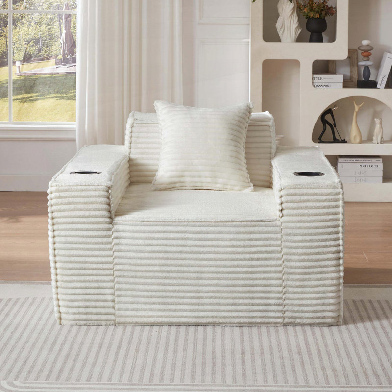 Fauteuil 1Spress, Blanc