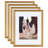 Wickson 4 Piece  Beveled Plastic Single Picture Frame-1017833603
