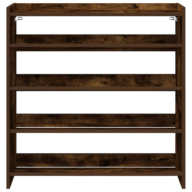 Casidhe Shoe Storage Cabinet, Brown, white and pink