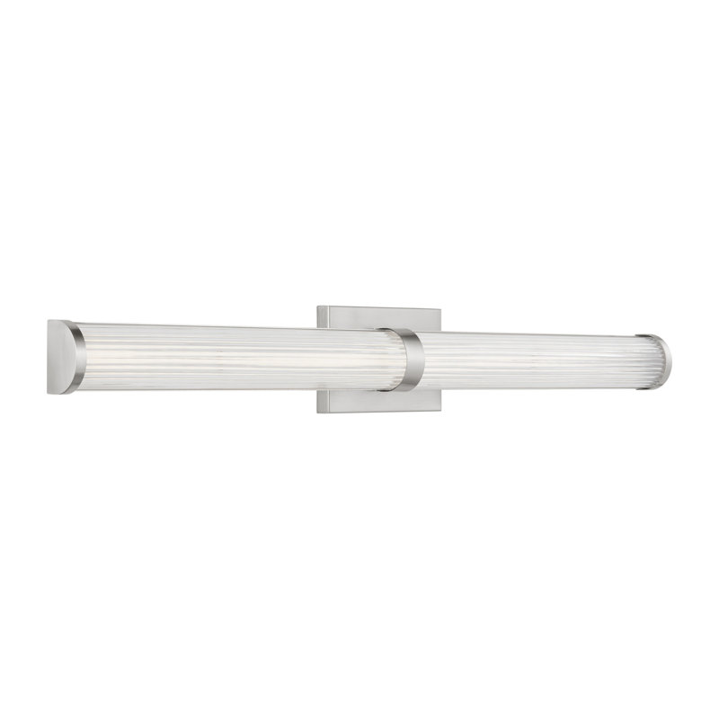 Dimmable LED Vanity Light, Brushed Nickel, 36"H x 4.8"W x 2.8"D, 36 W