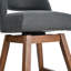 Tabouret de bar pivotant en similicuir avec structure en bois massif (ensemble de 4)-1920880857-1926002414-1926002415