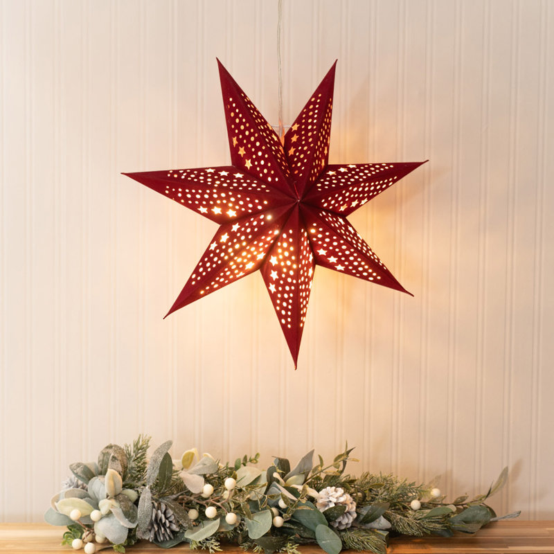 LED Lighted Window Décor, 45" H x 45" W x 45" D, Green