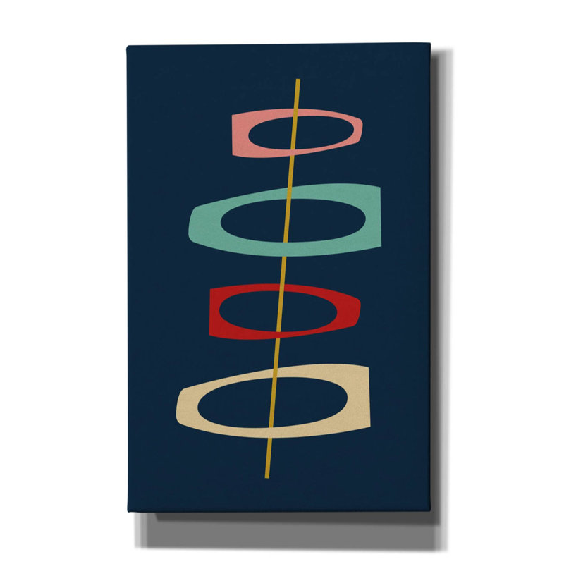 Orren Ellis «Mid Century Modern» par Gary Williams, H 40 po x l 26 po x P 1,5 po