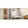 Grand lit escamotable mural avec armoires, grand