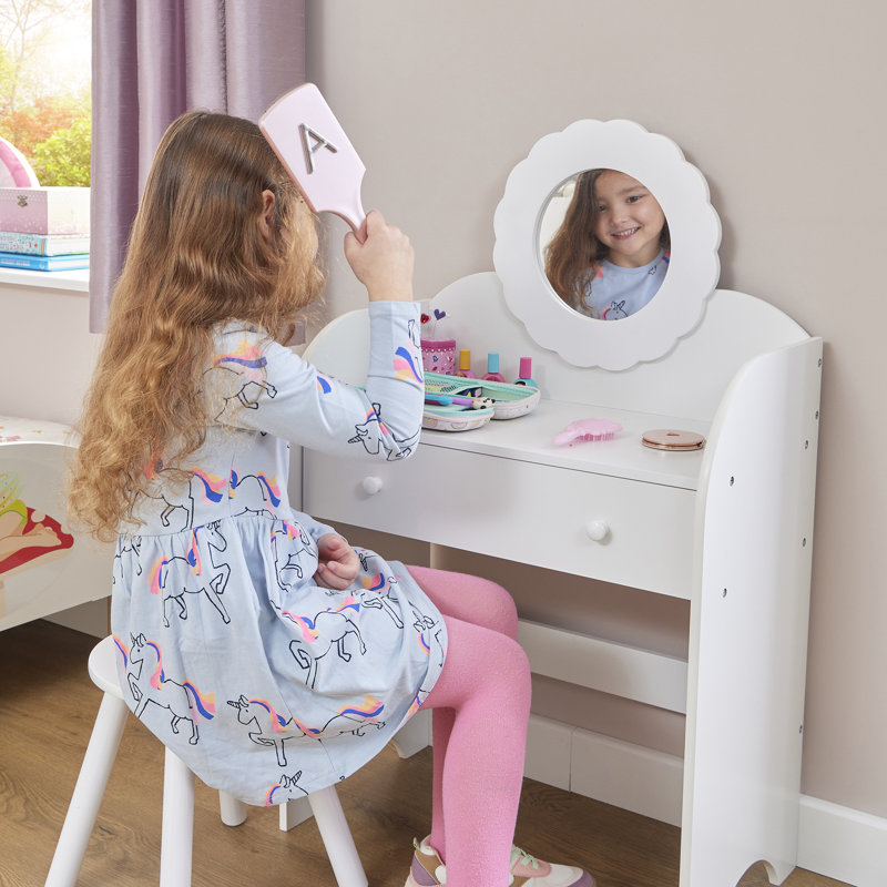 Kids Vanity Set with Mirror