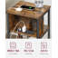 End Table with Built-In Outlets