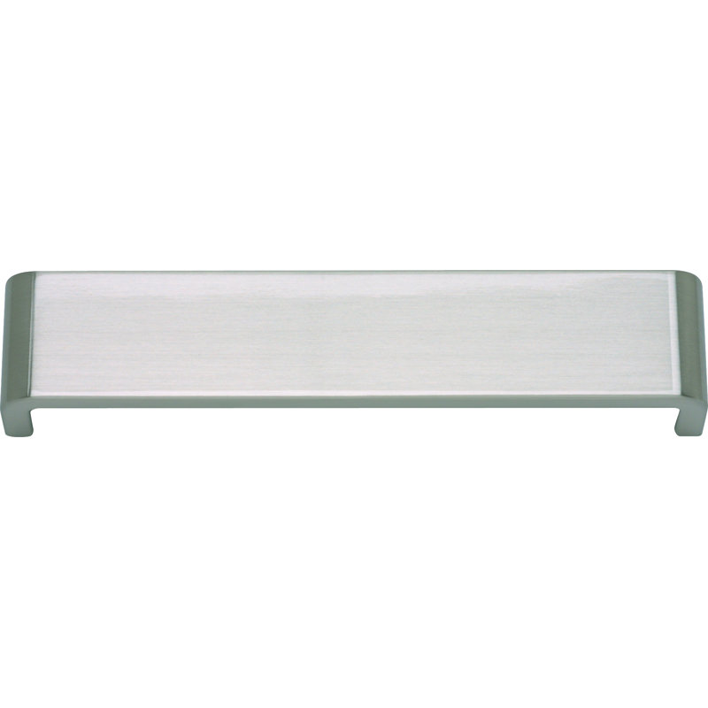 Platform Bar pull, 6 15/16", Polished Chrome