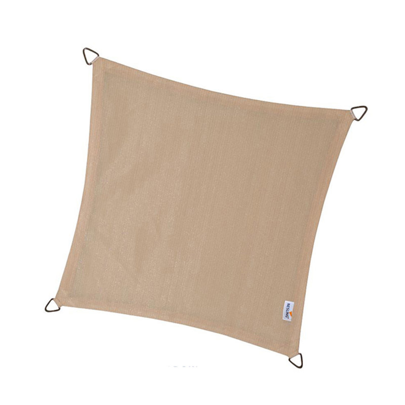 Barnys 3.6m x 3.6m Rectangular Shade Sail, Off White