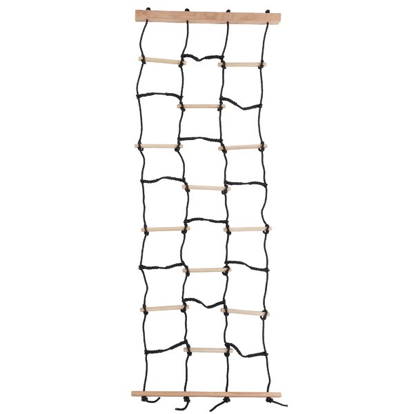 Hey! Play! Wood Beige Swing Set Rope Ladder & Reviews