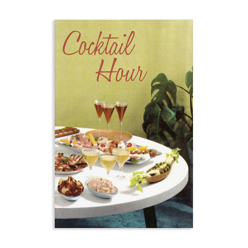 Tablette Cocktail Hour, par Tim Wright, H 36 po x l 24 po