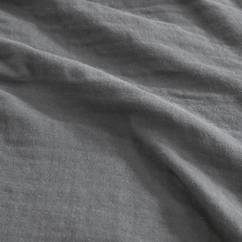 Couverture en coton léger respirant Gracie Mills, Double/grand, Blanc