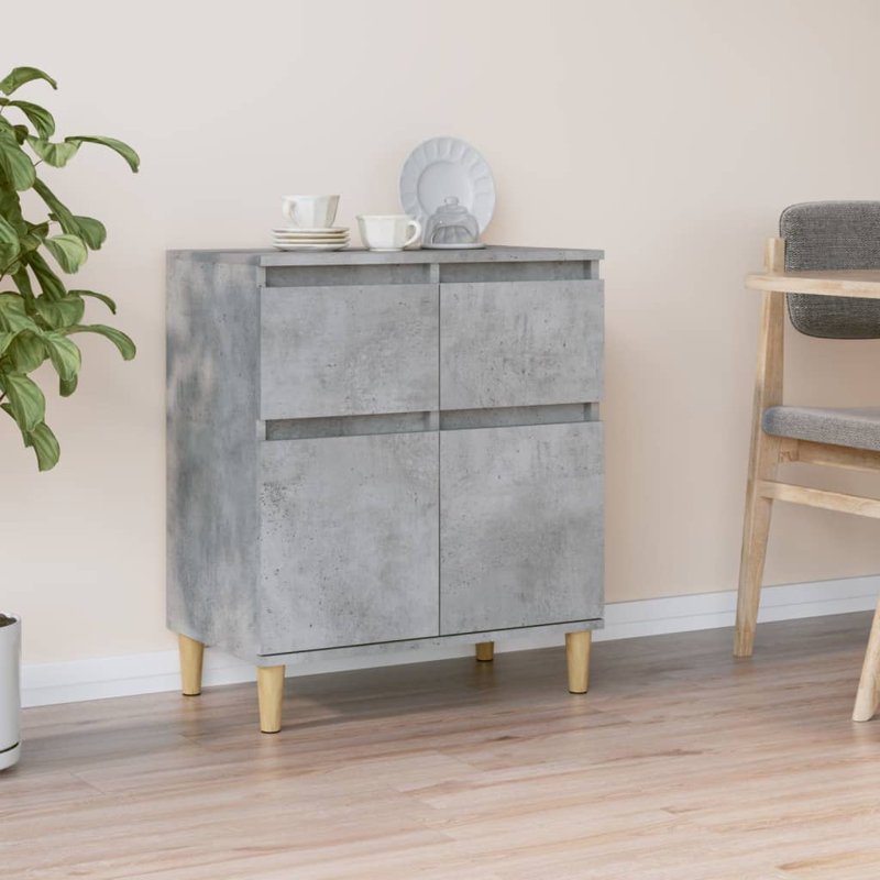 Lachrisa 60cm Sideboard, Concrete Grey