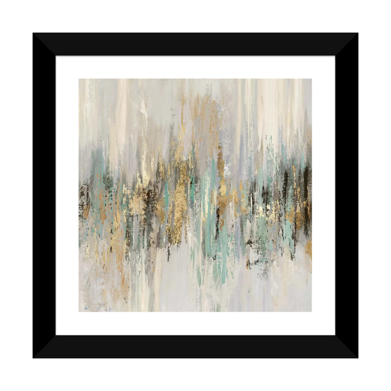 «Dripping Gold II» par Tom Reeves - reproduction d'art, H 24 po x l 24 po x p 1 po