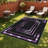 Glittery Rectangular Area Rug, Soft And Lightweight, Suitable For All Seasons, Easy To Maintain And Easy To Clean, Machine Washable Carpet Floor Mat, Suitable For Living Room, Bedroom, Hallway, Balcony, Office, Room Decor, Home Decor, Outdoor Decor-1385641329
