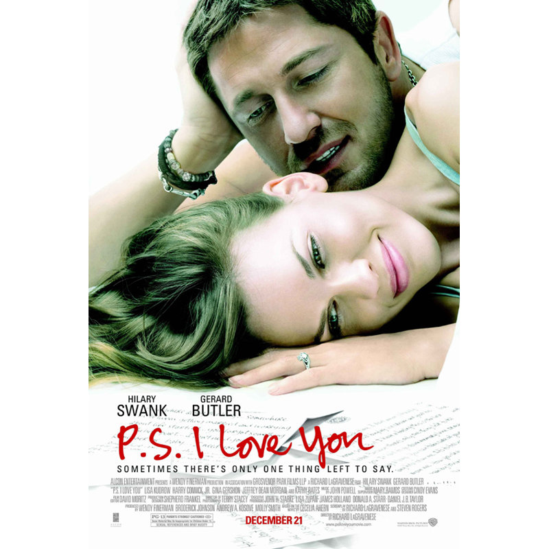 P.S. I Love You, H 24 po x l 16 po