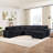 Oversized Sectional Sofa 115.3" U-Shaped Sofa With A Chaise Lounge And Three Soft Throw Pillows For Living Room-1073466015