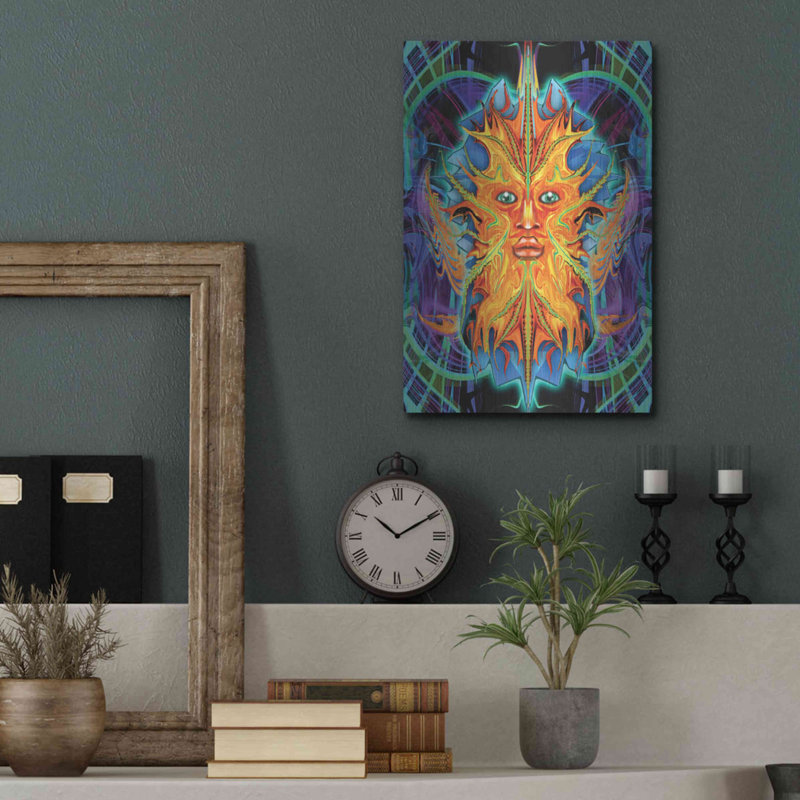 «Green Man» par Michael Stewart, H 16 po x l 12 po