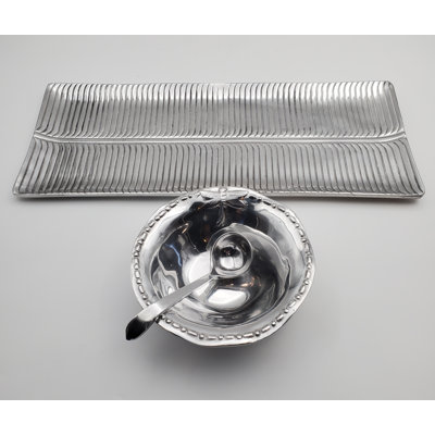 Unique MX Pewter Serving Bowl
