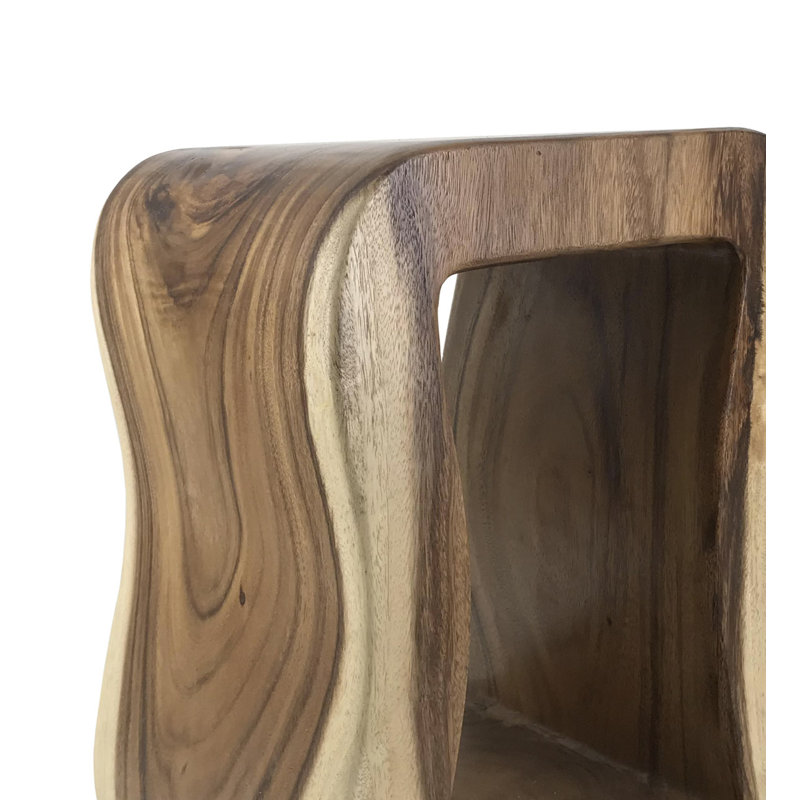 Solid Wood Accent Stool