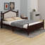 Base de lit en bois grand lit, lit plateforme transitionnel-754612543