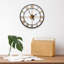 Aerynn Metal Wall Clock
