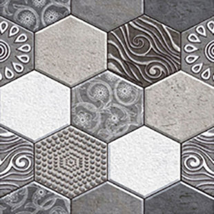 30.5cm W x 30.5cm L PVC Peel and Stick Field Tile (Set of 20)