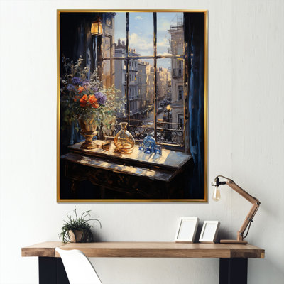 Nyc Floral Windows II - New York City Wall Art