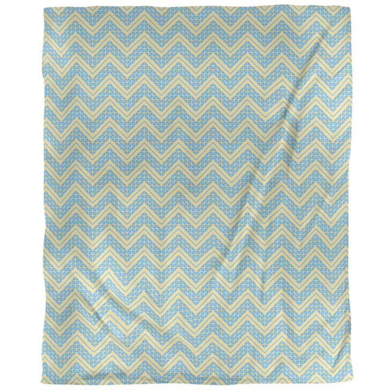 Housse de couette simple Rhonda Cheval, Housse de couette pour lit simple, Microfibre, Jaune / Bleu