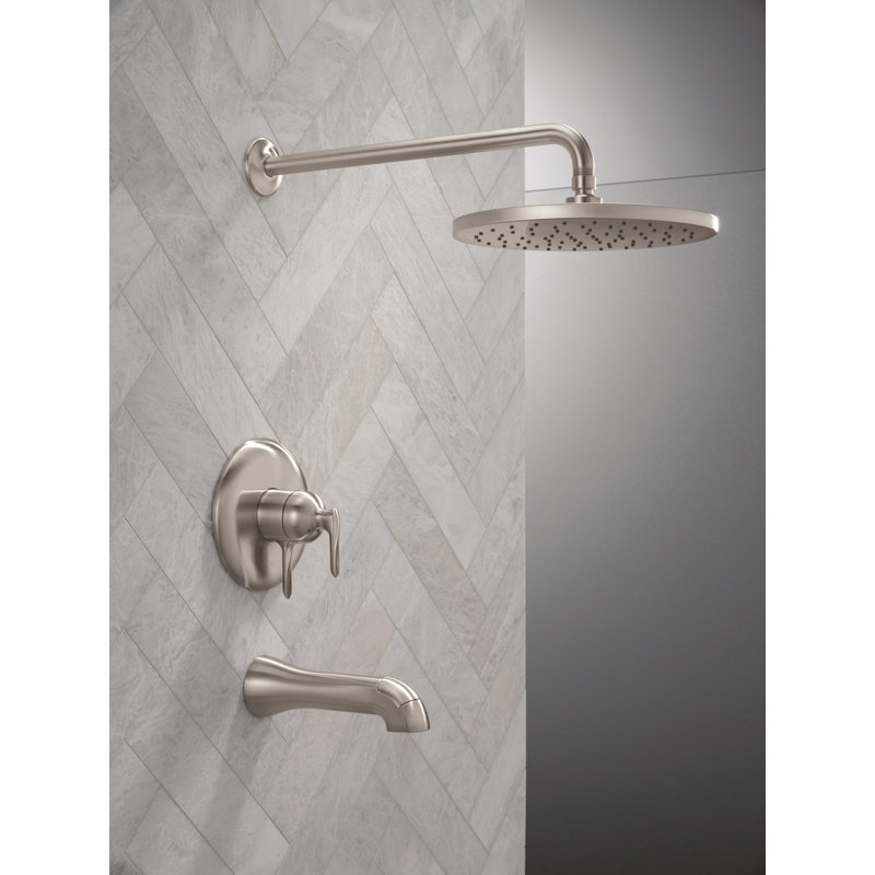 17 Series Tub Shower Trim, Lumicoat Stainless