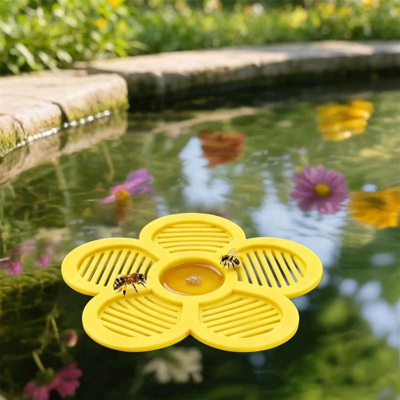 Patin d'atterrissage flottant pour pollinisateurs d'eau
